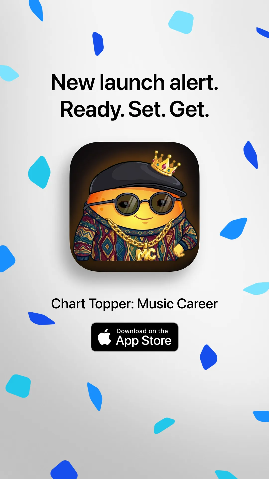 Story: Chart Topper launch artwork, 1080 by 1920 pixels